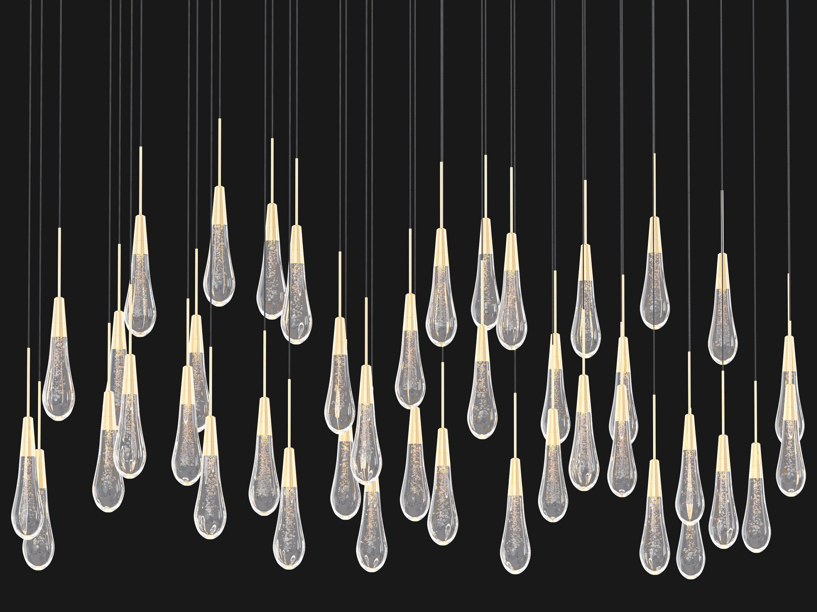 Soltaire Linear Chandelier-Large 3D model_13