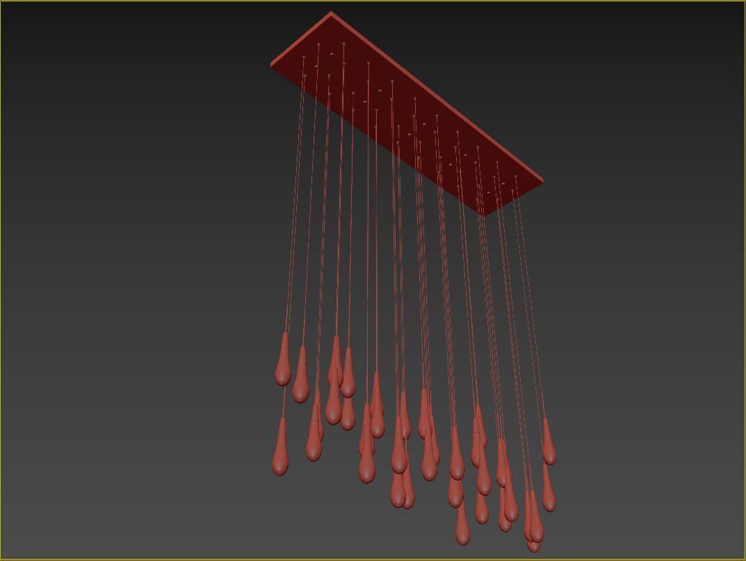 Soltaire Linear Chandelier-Large 3D model_18