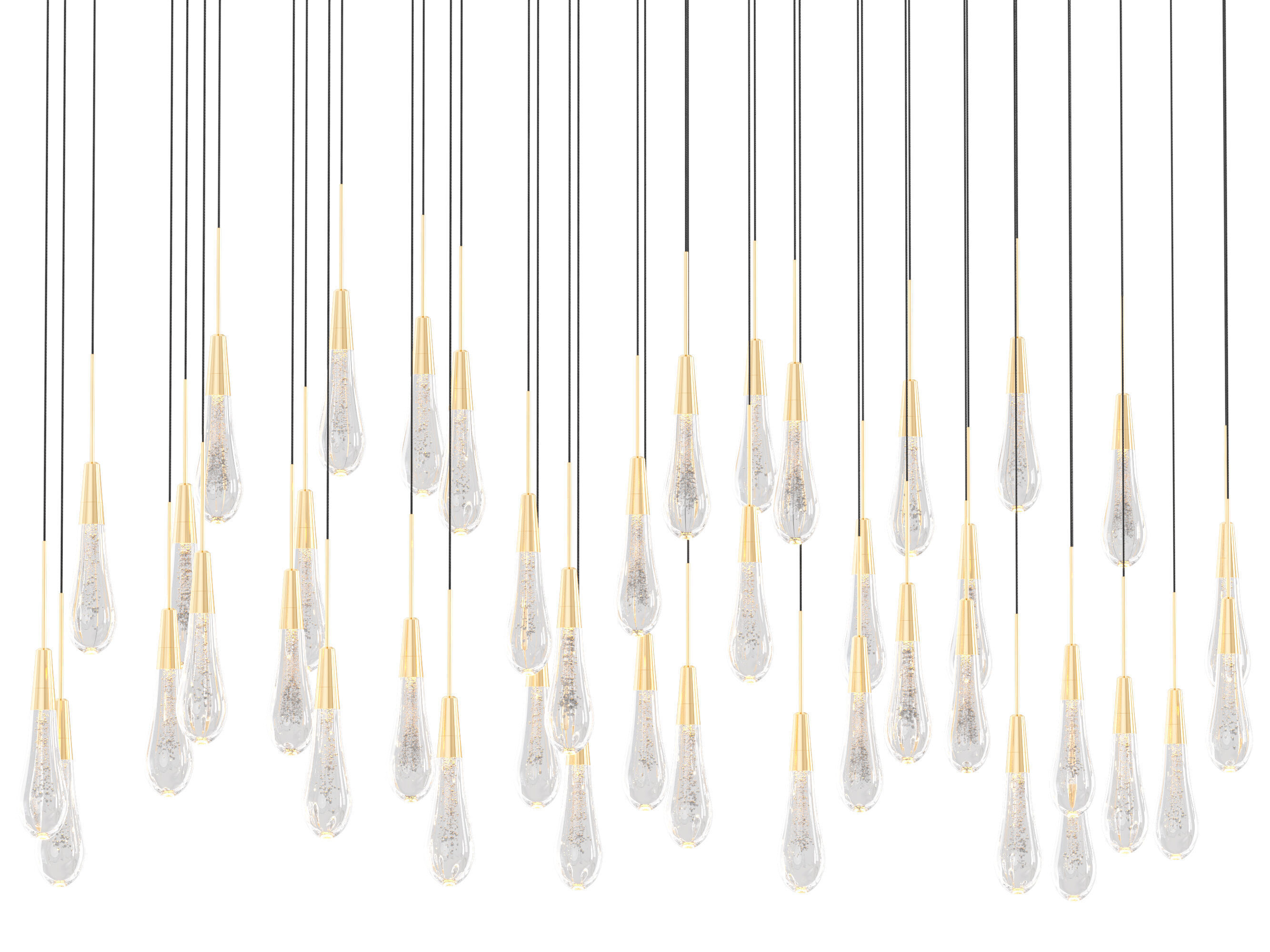 Soltaire Linear Chandelier-Large 3D model_12