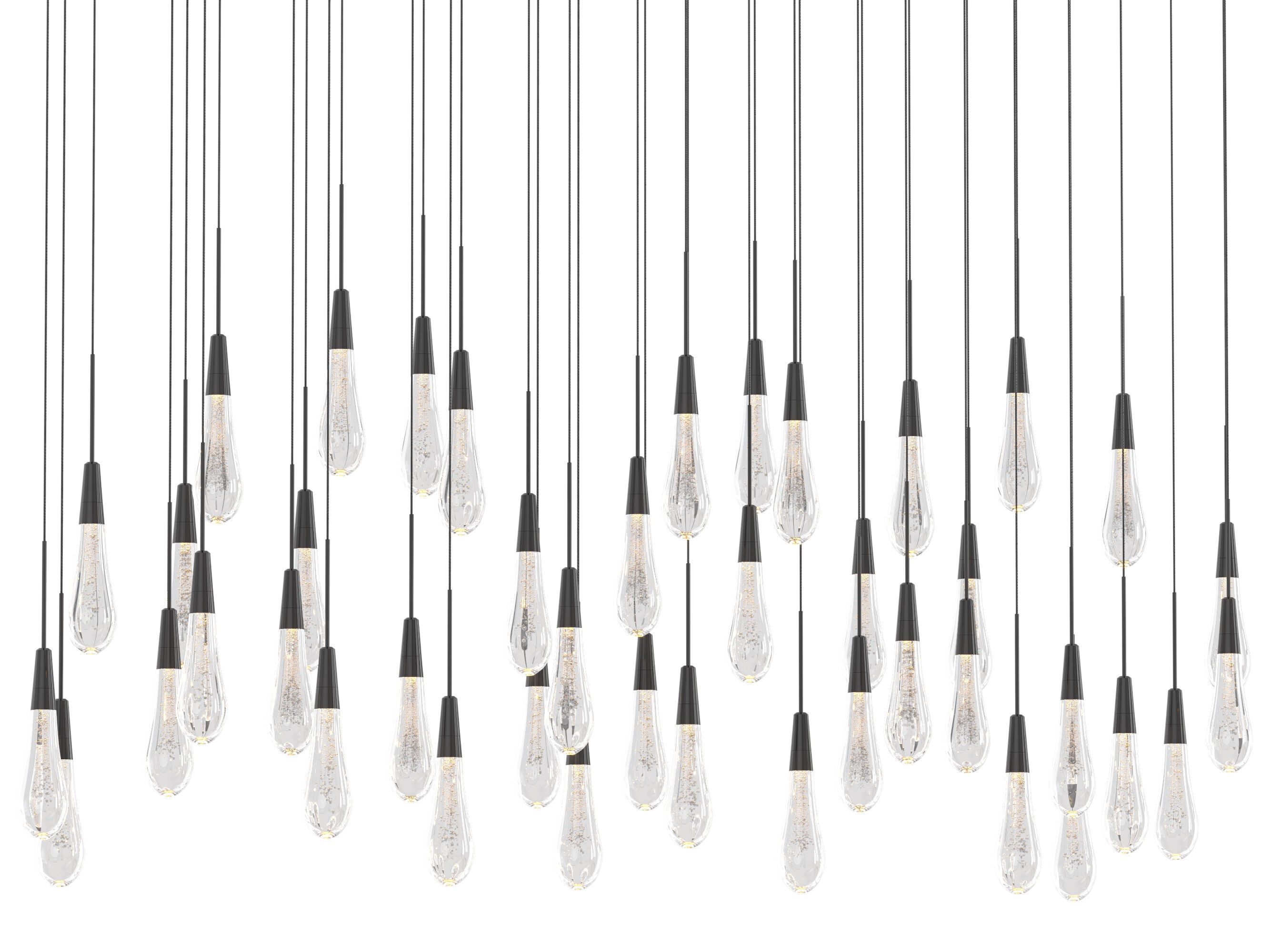 Soltaire Linear Chandelier-Large 3D model_4
