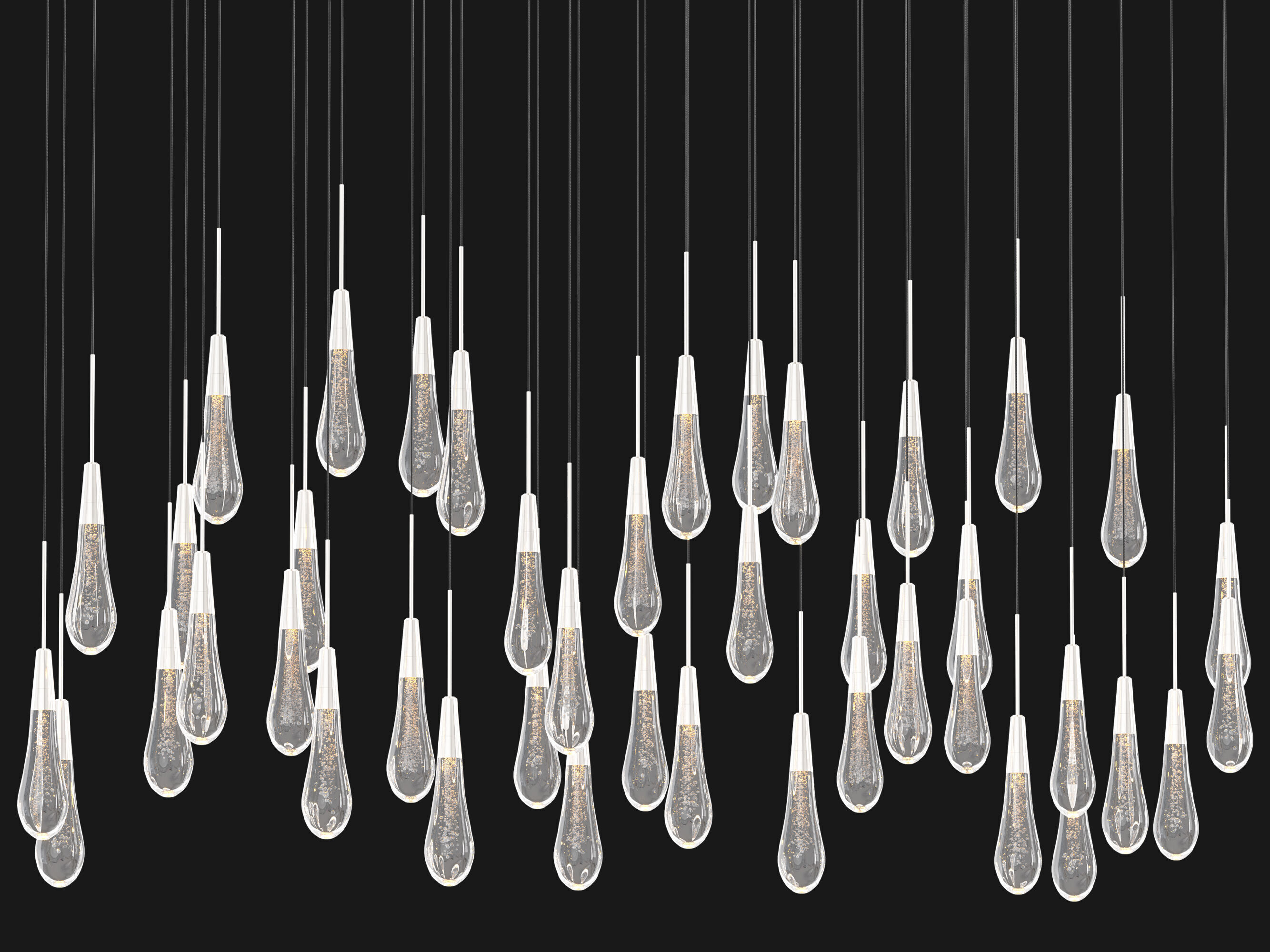 Soltaire Linear Chandelier-Large 3D model_9