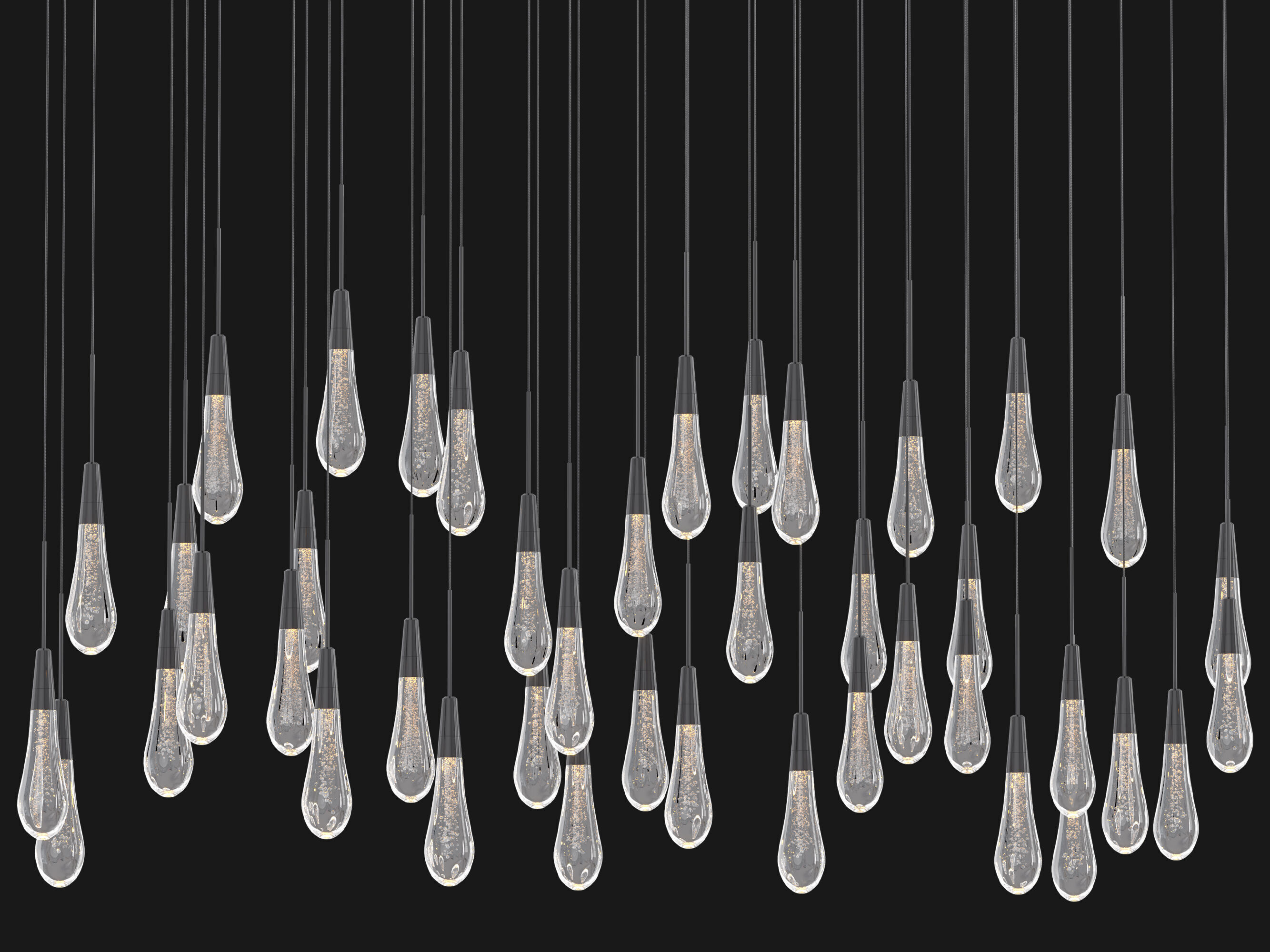 Soltaire Linear Chandelier-Large 3D model_5
