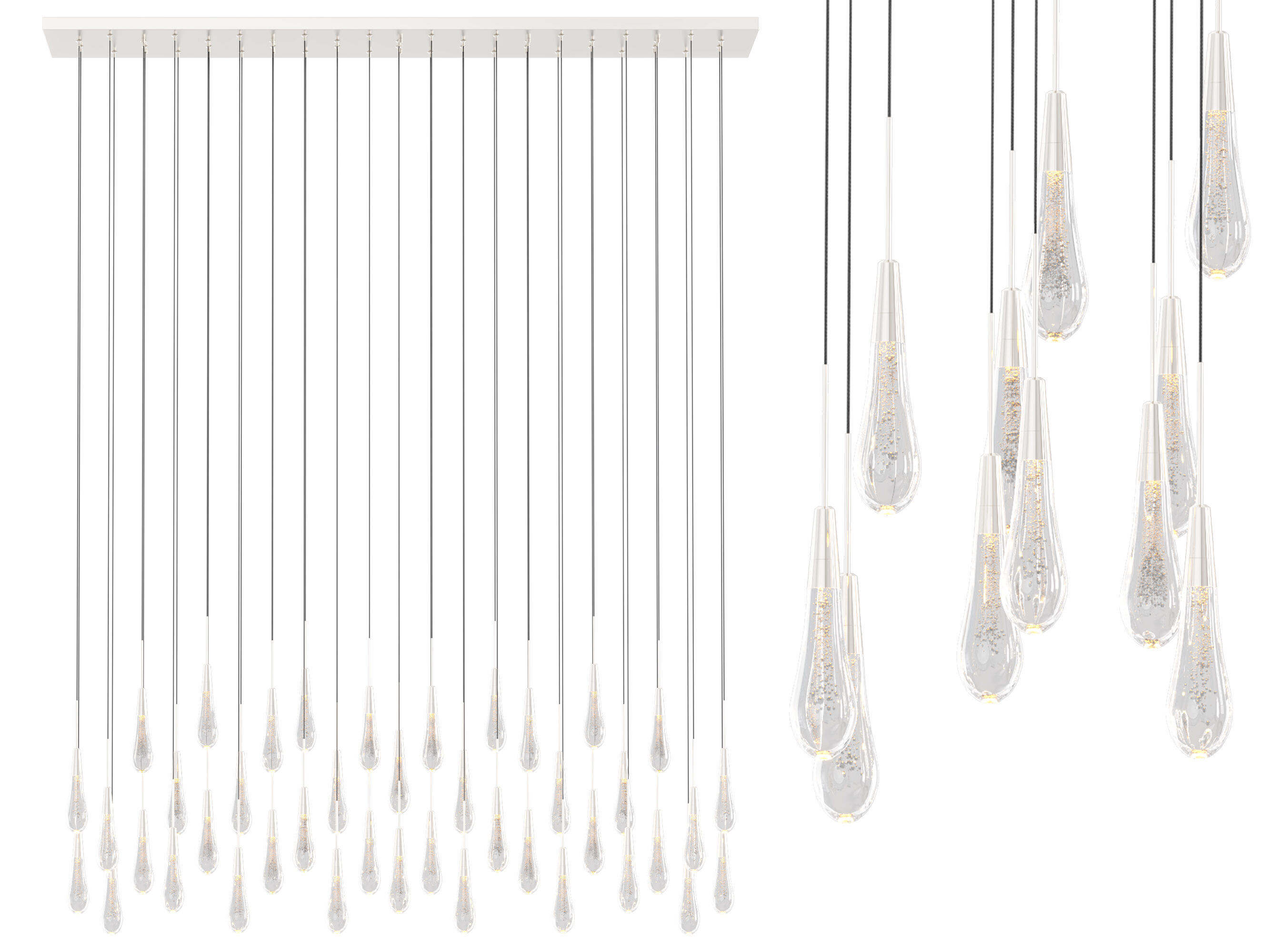 Soltaire Linear Chandelier-Large 3D model_10