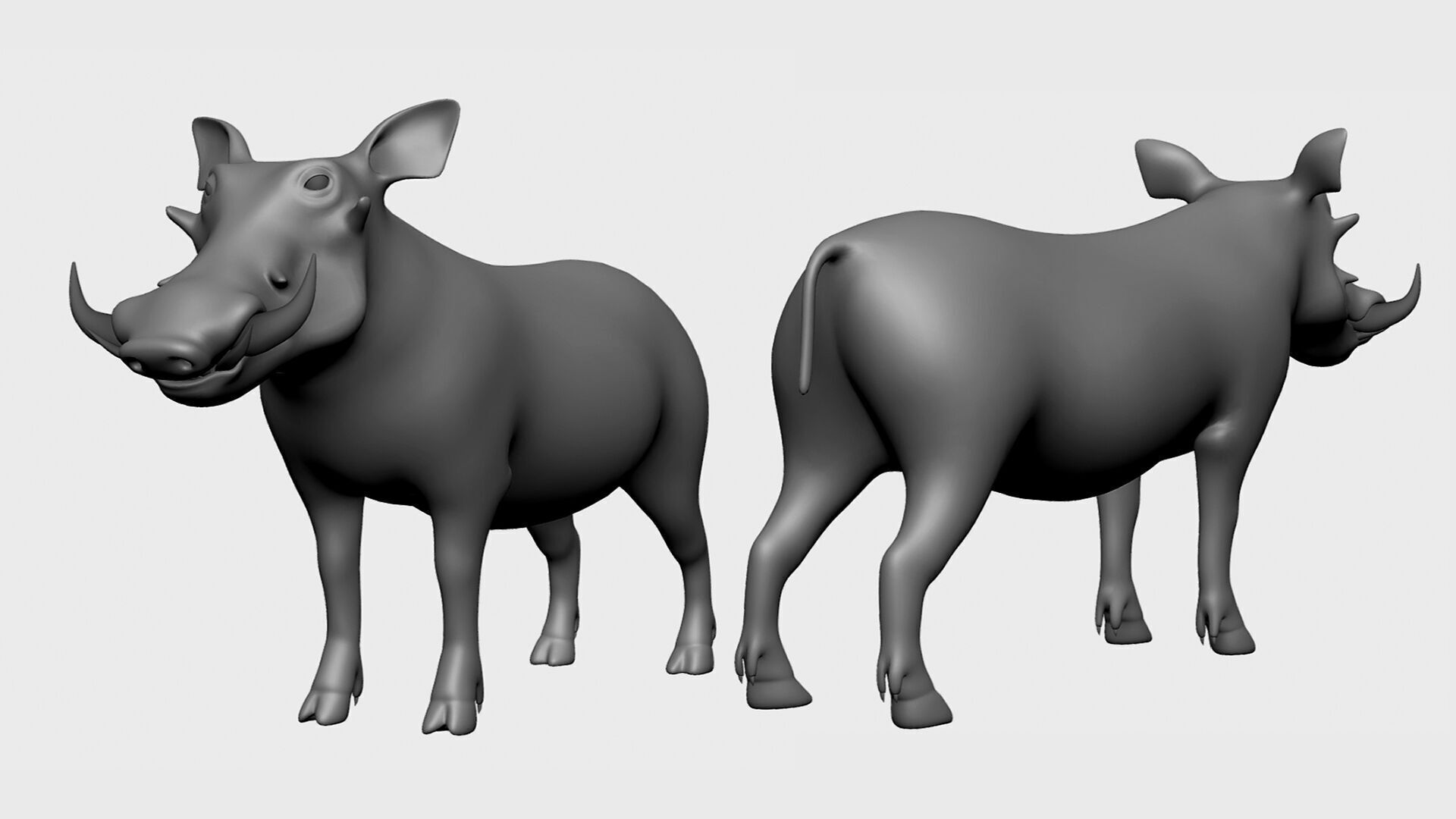 3dPrint I 16 Wild Animal Collection 3D print model_15