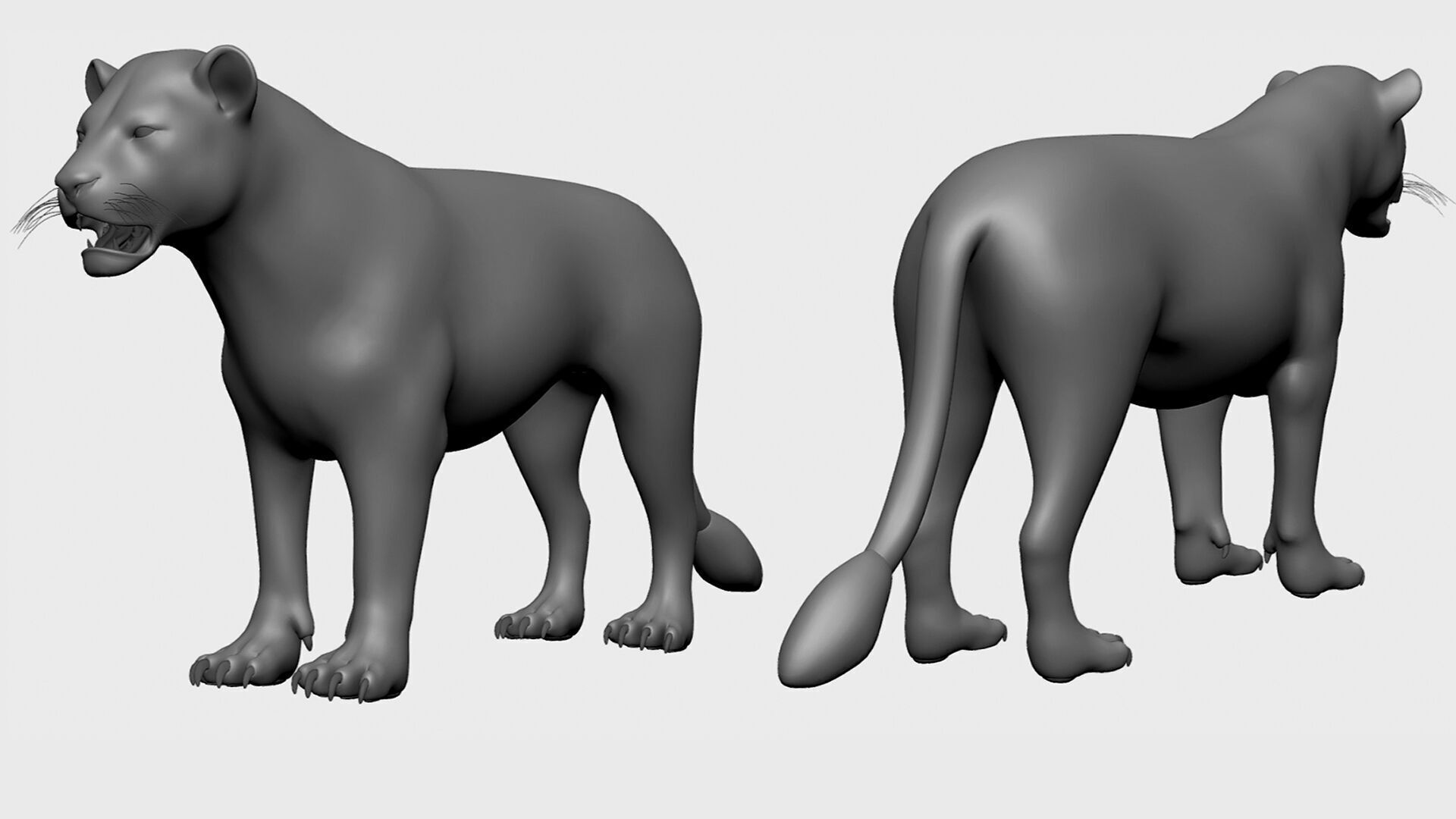 3dPrint I 16 Wild Animal Collection 3D print model_9