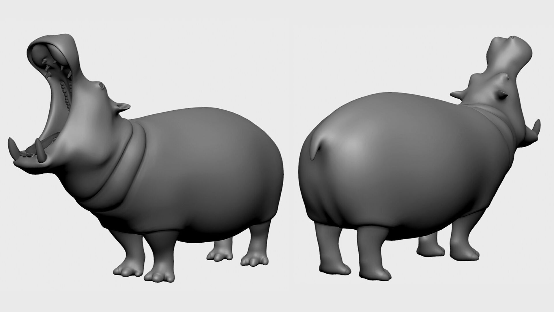 3dPrint I 16 Wild Animal Collection 3D print model_4