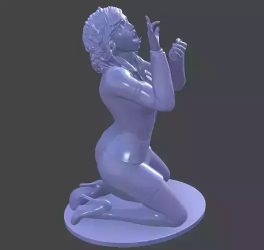 Secretary NSFW 3D print model