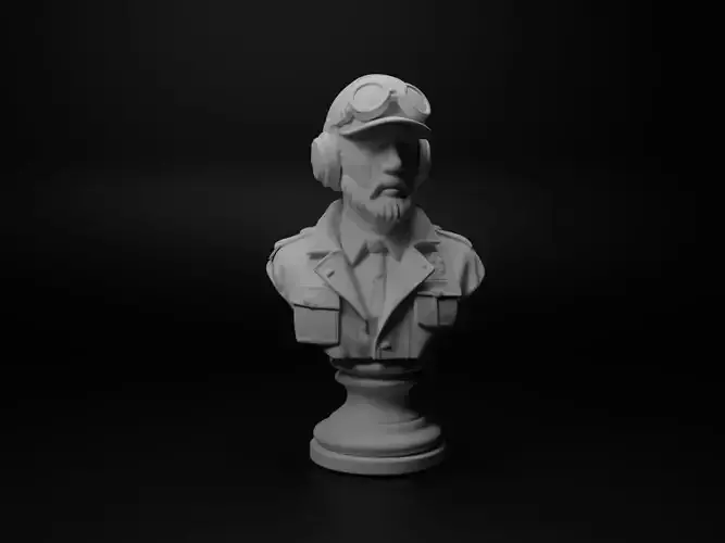 Helicopter Pilot Bust Chess