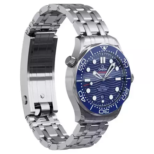 Omega Seamaster Diver 300M blue