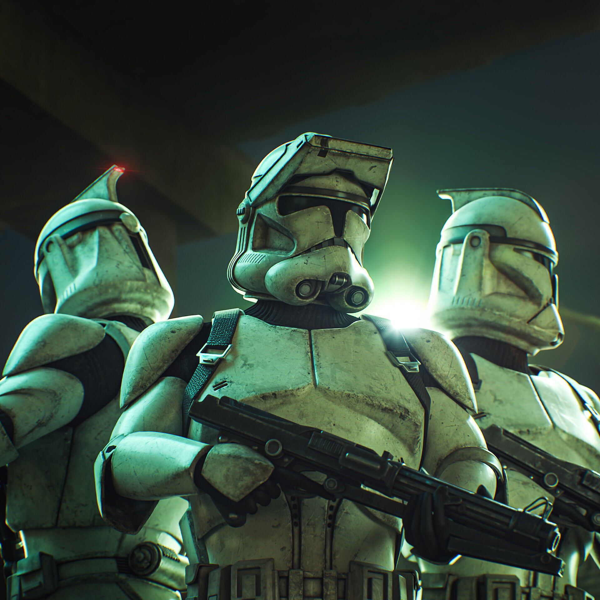 Tactical Clone Troops Camera Animation Low-poly 3D model_2