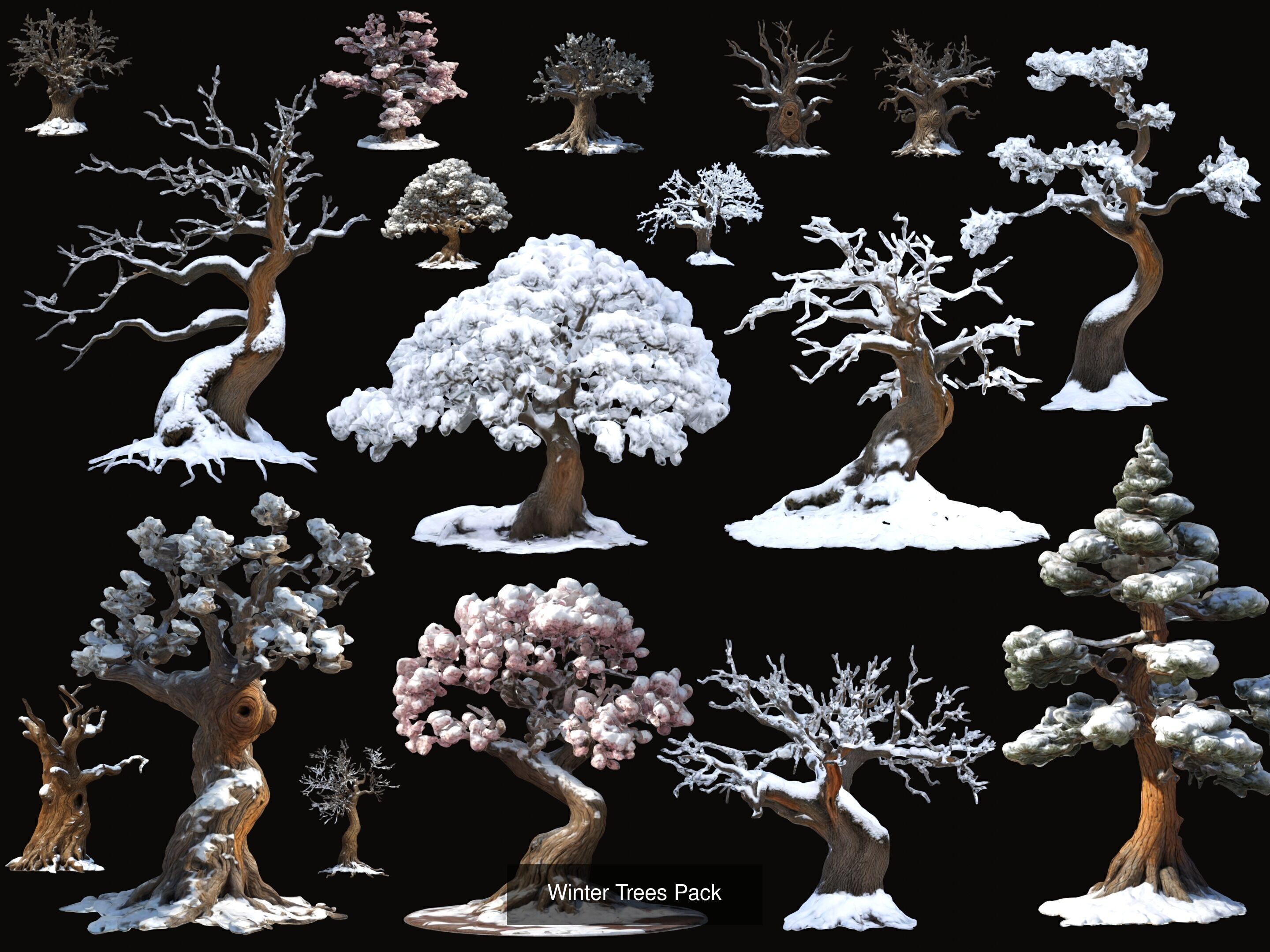 Forest Pack 3D Model Collection_4