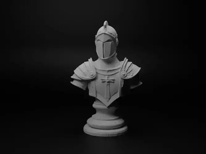 King Arthurs Knight Bust Chess