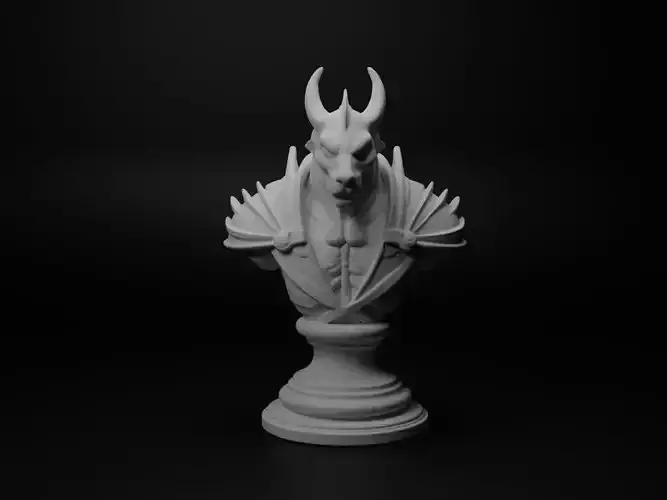 Legendary Monster Hunter Bust Chess
