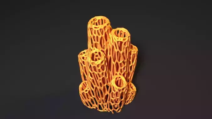 Sea sponges decor 3D print model