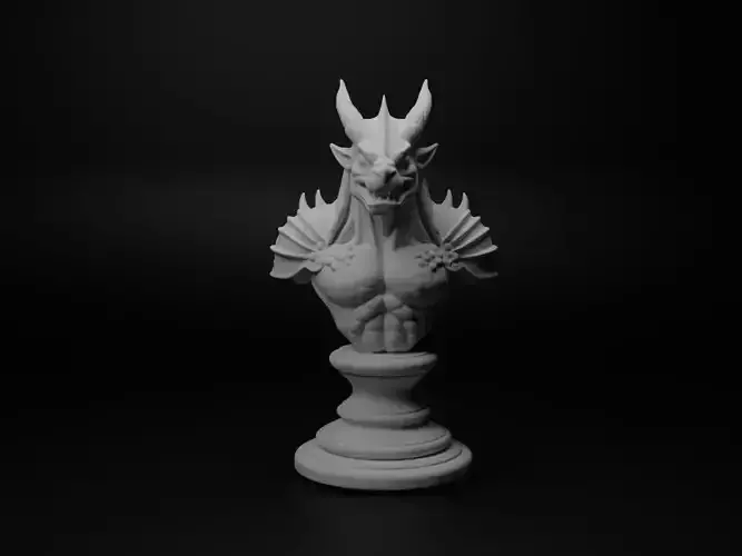 Legendary Monster Hunter Bust Chess