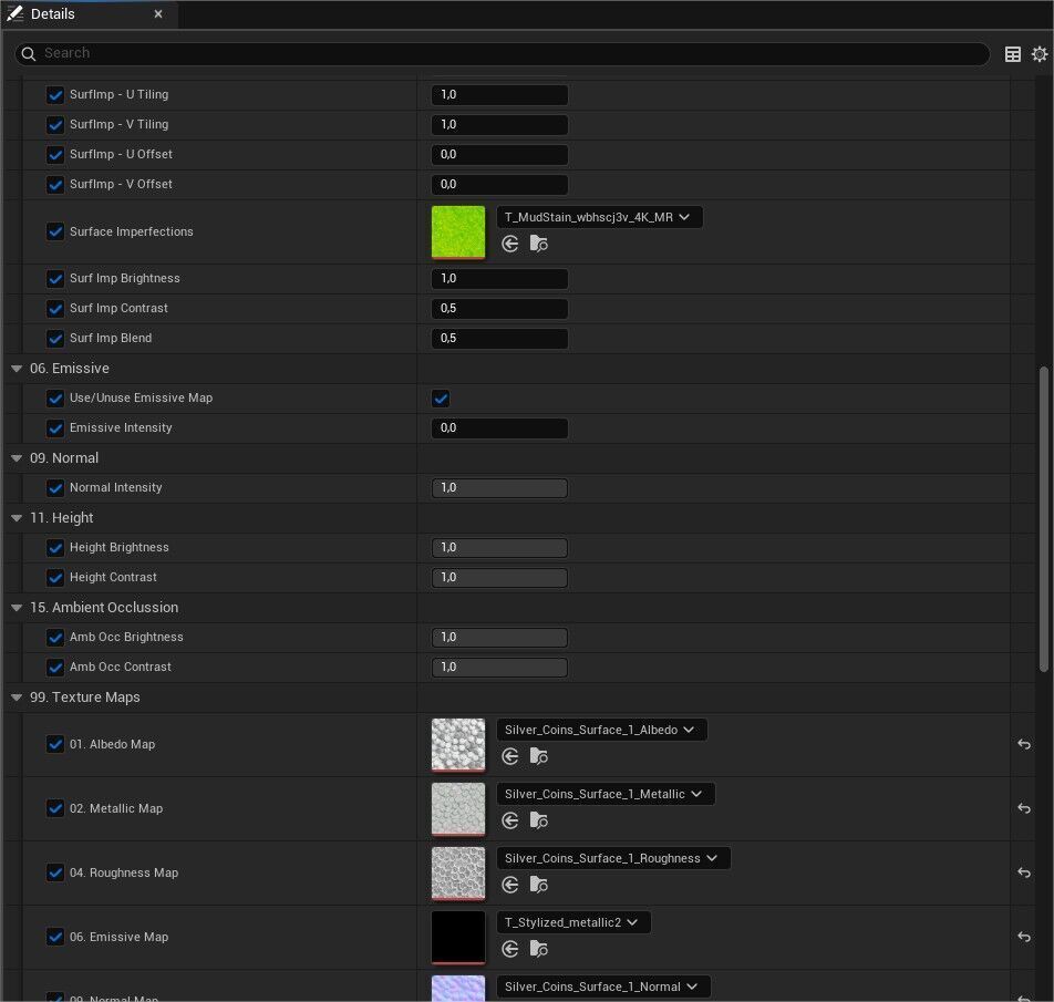 Game Ready PBR Stylized Coin Materials Pack Texture_2