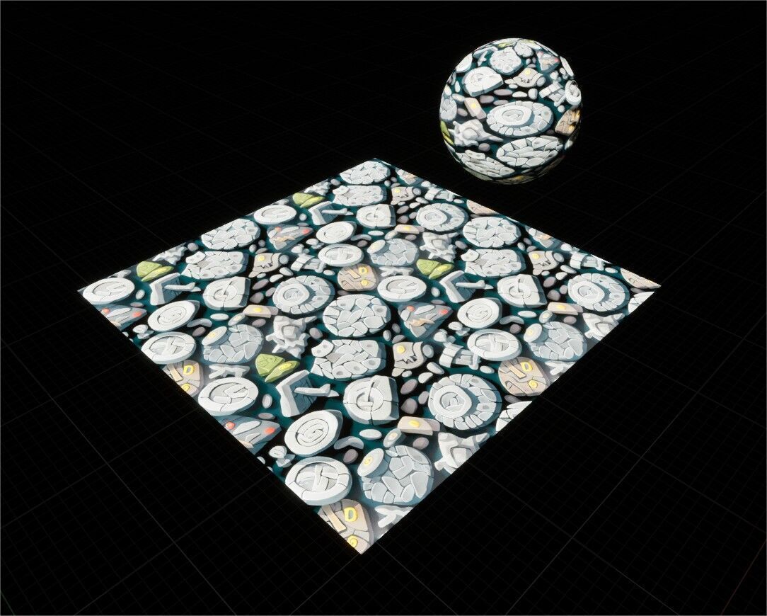 Game Ready PBR Stylized Medieval Manufactures Material Pack Texture_18