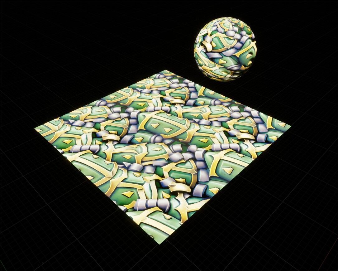 Game Ready PBR Stylized Medieval Manufactures Material Pack Texture_9