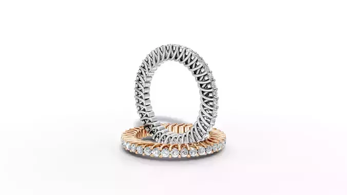 Diamond Ring 3d model printable 3D print model