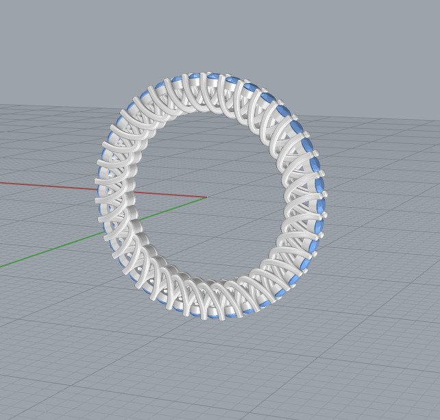 Diamond Ring 3d model printable 3D print model 3D print model_5