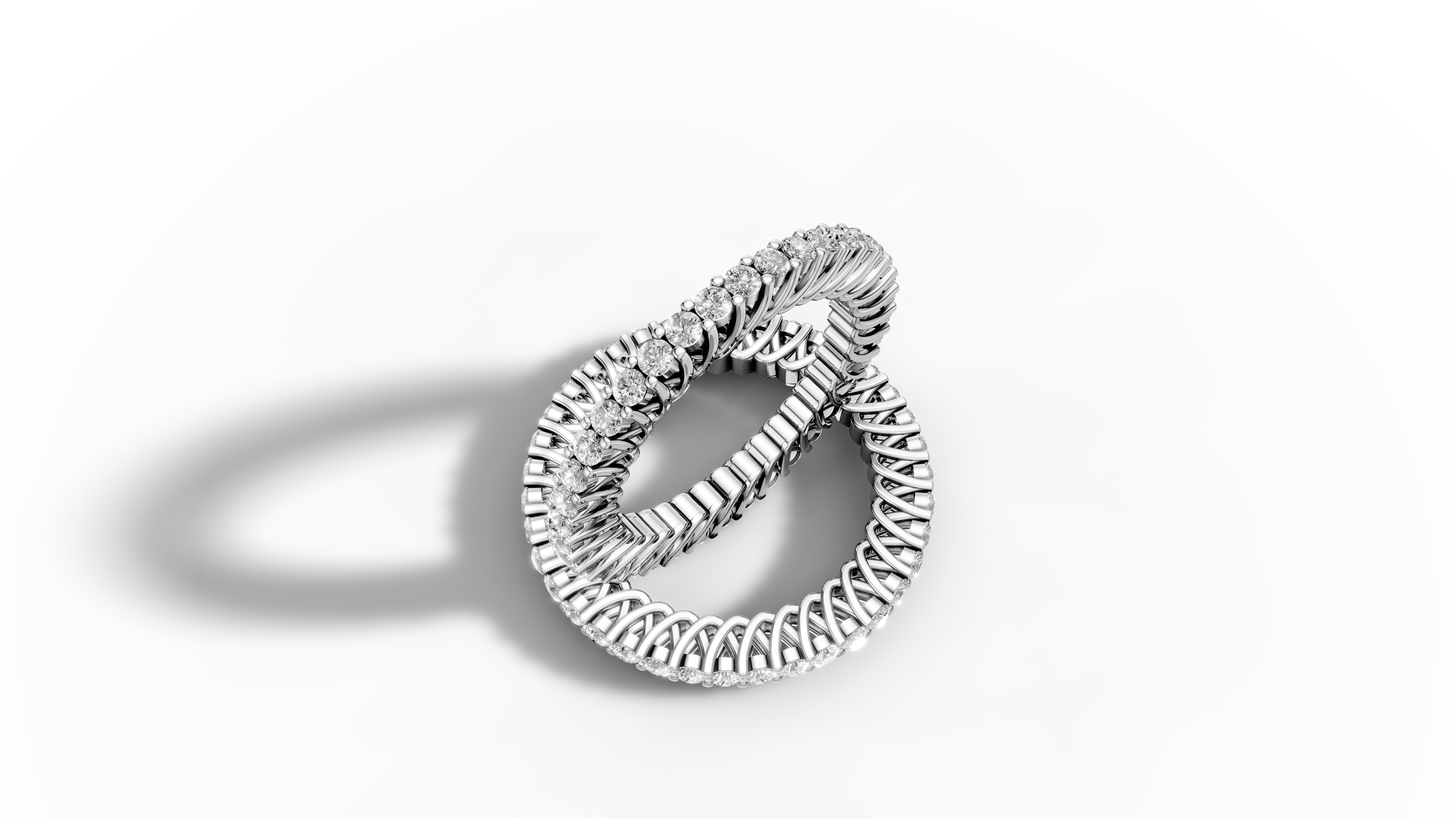 Diamond Ring 3d model printable 3D print model 3D print model_2