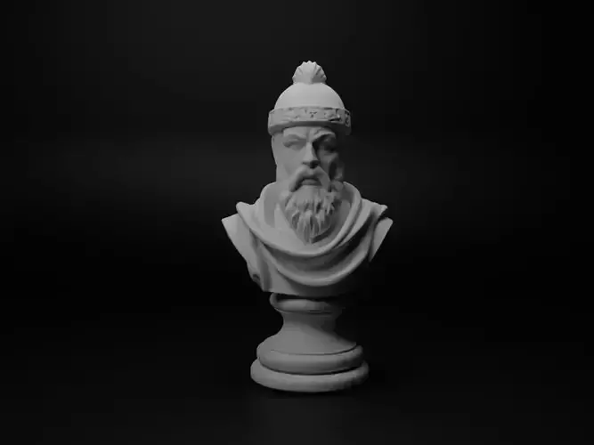 Ottoman Janissary Bust Chess