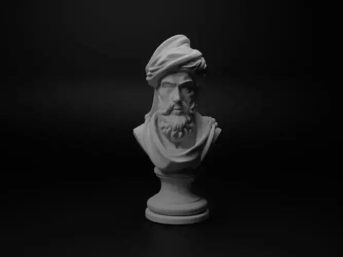 Ottoman Sipahi Bust Chess
