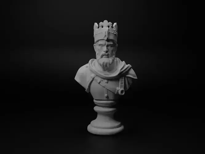 Ottoman Soldier Bust Chess