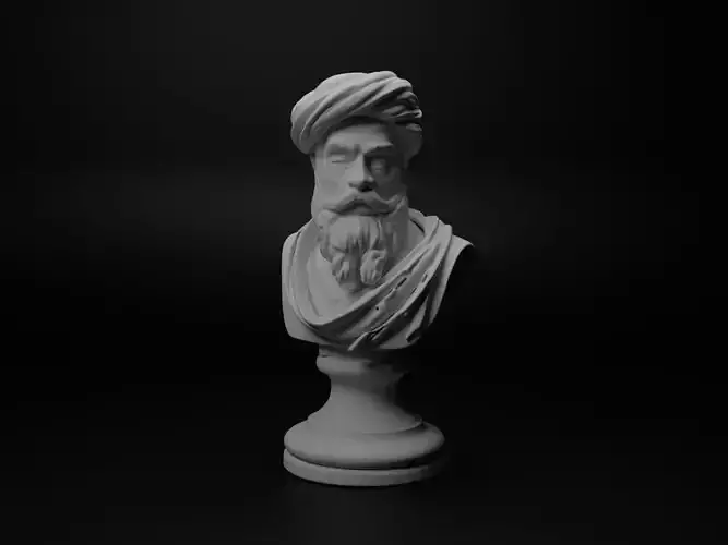 Persian Immortal Bust Chess