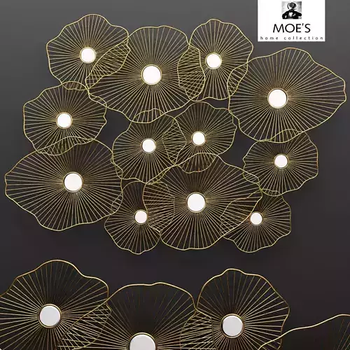 Lily Pad Wall Decor 3D