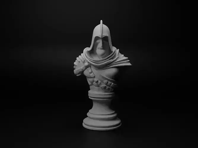 Shadow Warrior Bust Chess