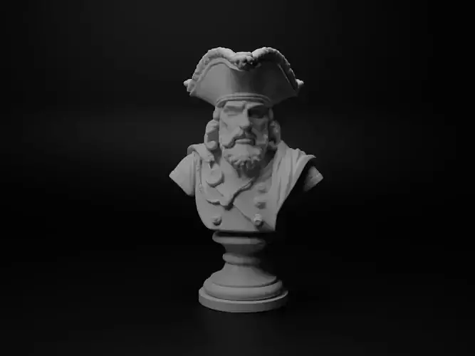 Spanish Conquistador Bust Chess