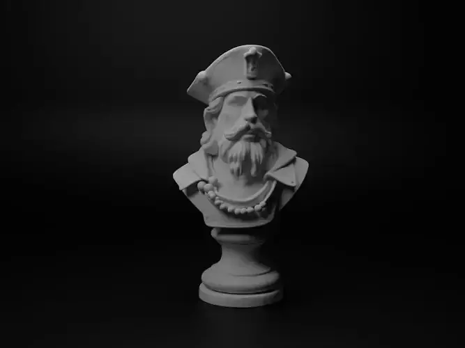 Spanish Conquistador Bust Chess