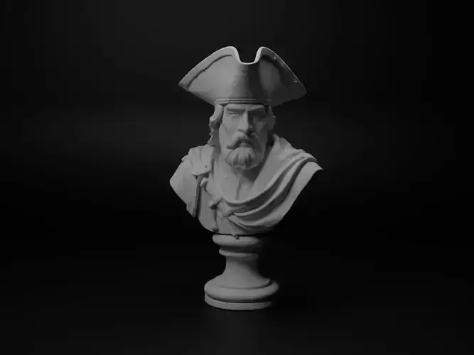 Spanish Conquistador Bust Chess