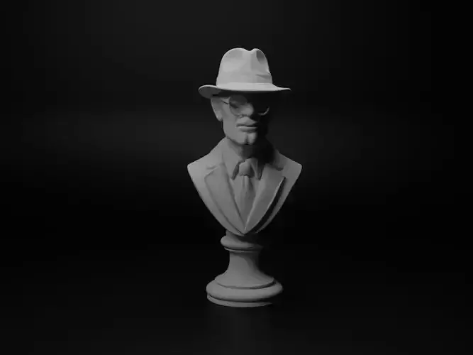 Spy Agent Bust Chess