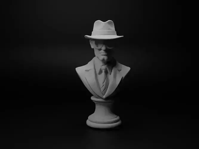 Spy Agent Bust Chess