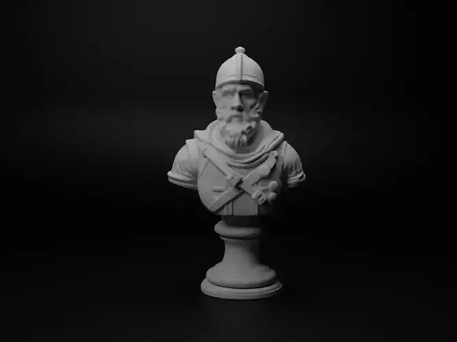 Swiss Mercenary Bust Chess