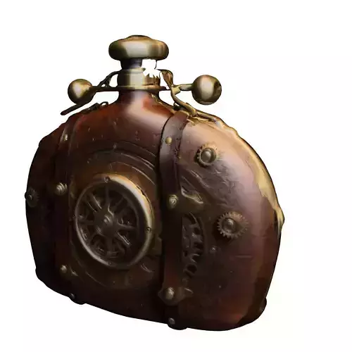 Steampunk Chrono Flask