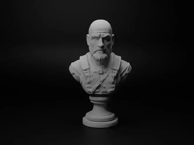 Underwater Soldier Bust Chess