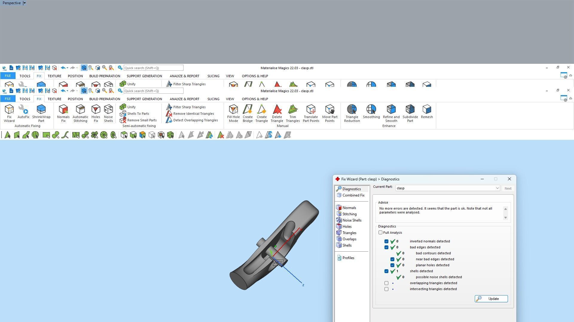 Heart Clasp for Chain 3D print model_20