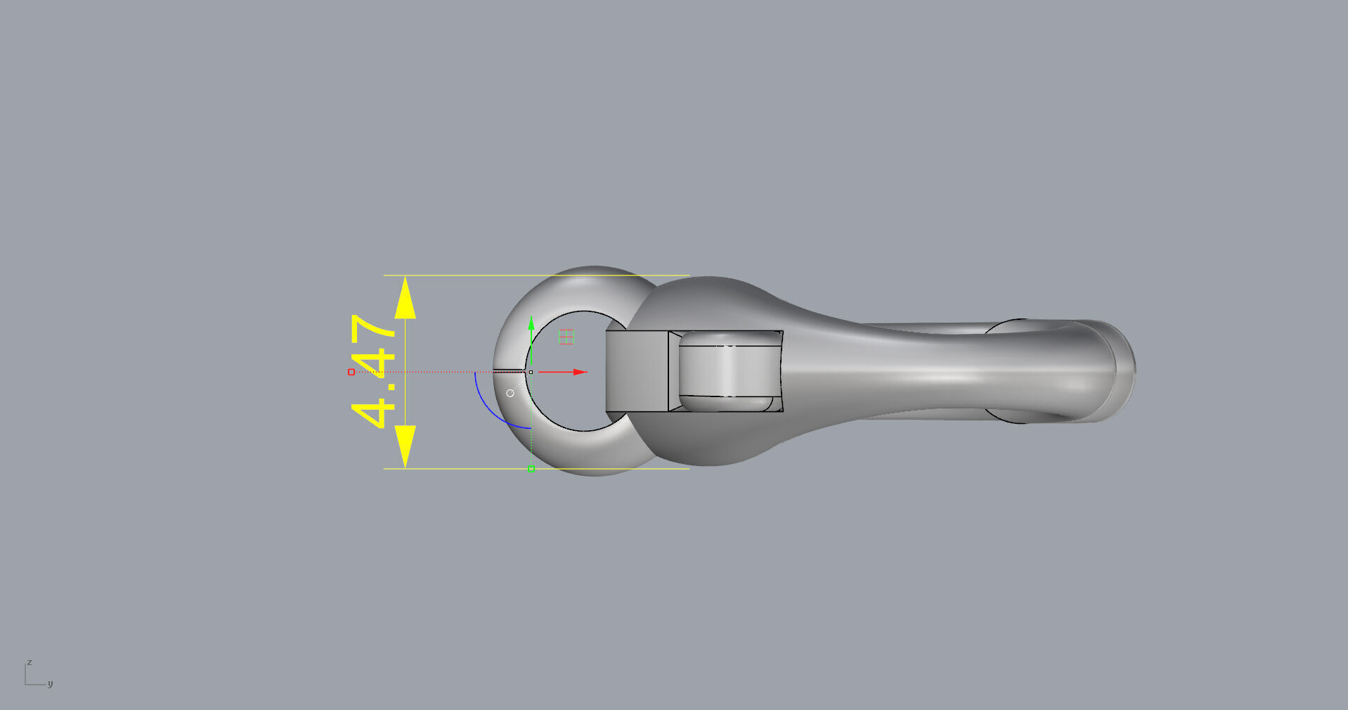 Heart Clasp for Chain 3D print model_11