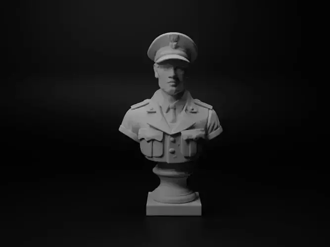 WW2 British Soldier Bust Chess