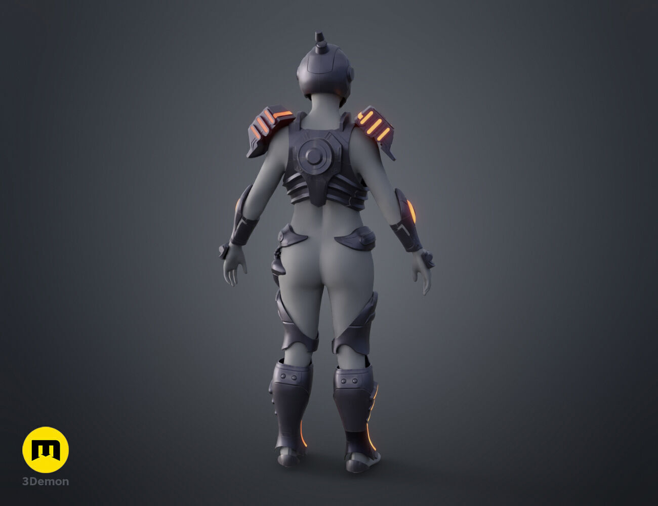 Master Nova Armor - Heroes of the Storm 3D print model_3