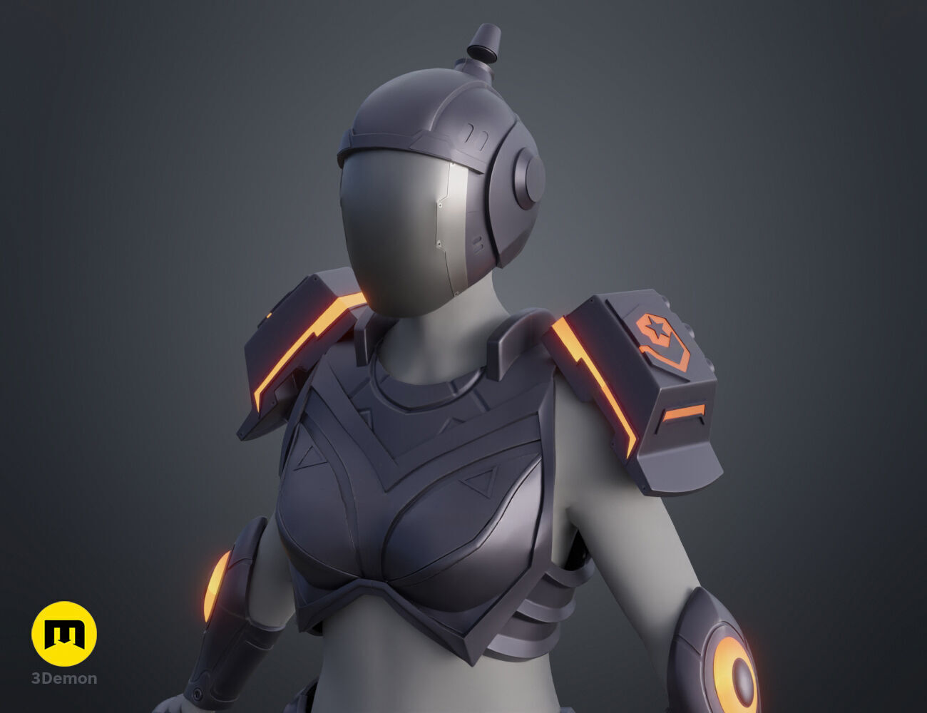 Master Nova Armor - Heroes of the Storm 3D print model_2