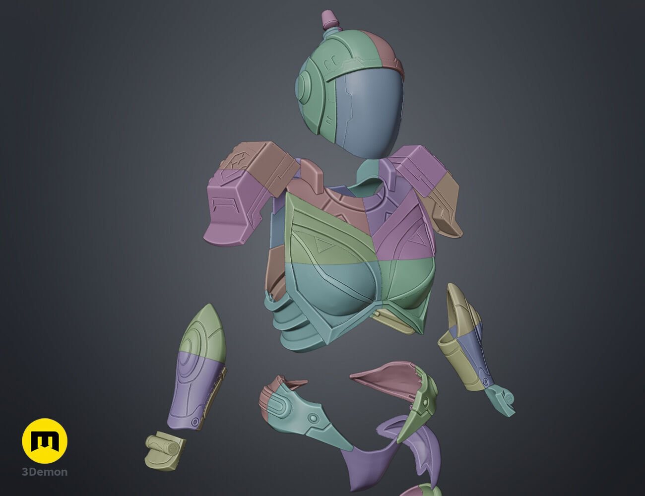 Master Nova Armor - Heroes of the Storm 3D print model_11