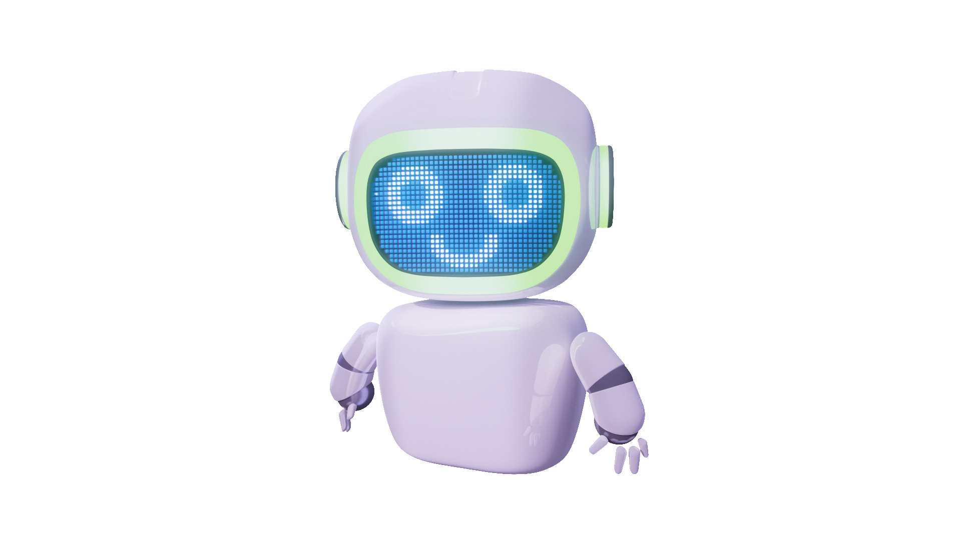 Friendly Assistant Chatbot with Facial Expressions 3D model_36