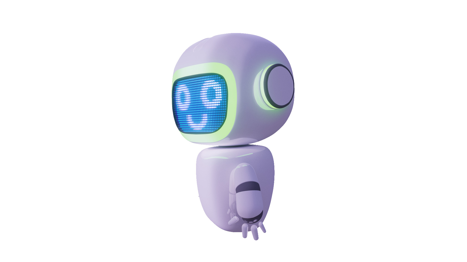 Friendly Assistant Chatbot with Facial Expressions 3D model_11