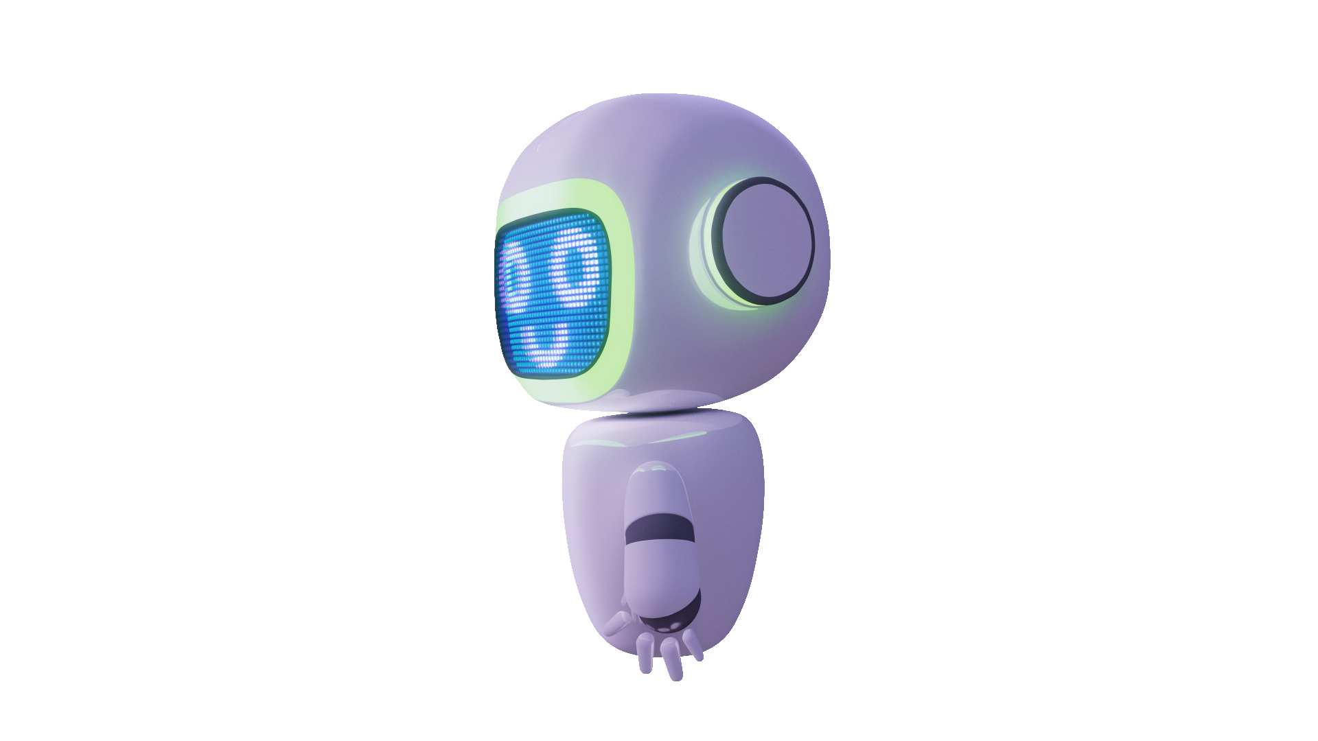 Friendly Assistant Chatbot with Facial Expressions 3D model_12
