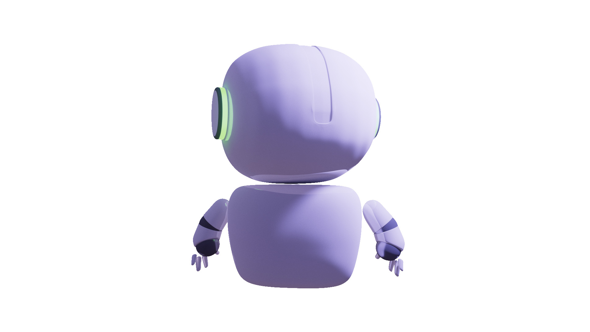 Friendly Assistant Chatbot with Facial Expressions 3D model_20