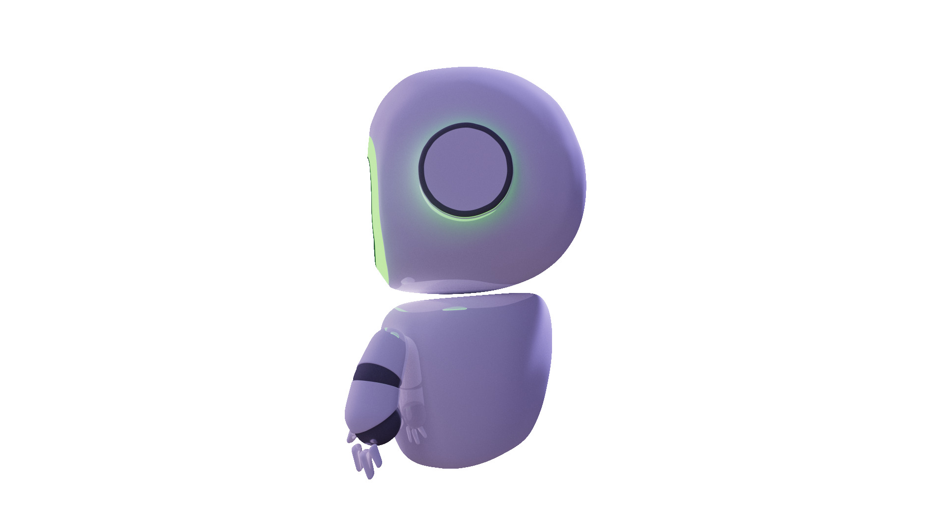 Friendly Assistant Chatbot with Facial Expressions 3D model_15